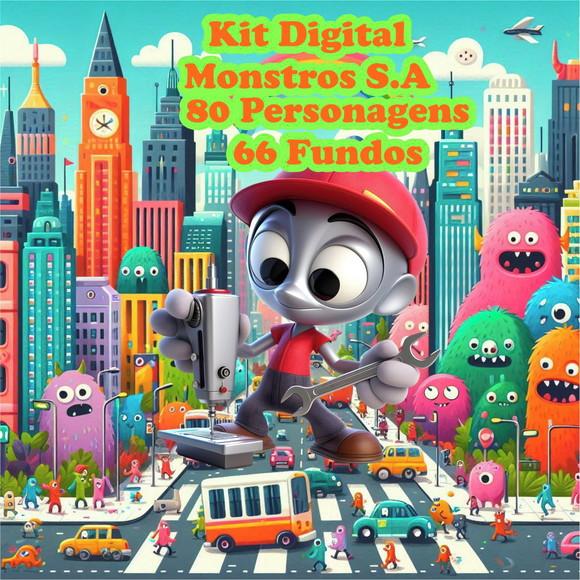 Kit Digital Completo Monstros S.a