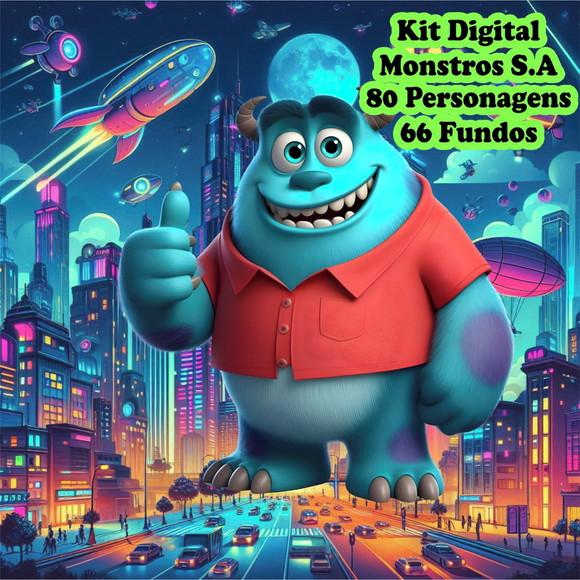 Kit Digital Completo Monstros S.a