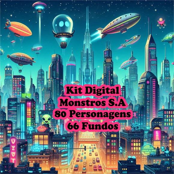 Kit Digital Completo Monstros S.a