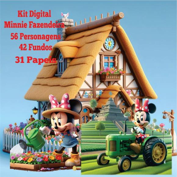 Kit Digital da Minnie Fazendeira!