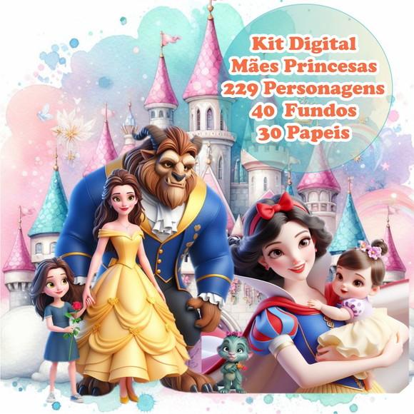 Kit Digital Dia das Mães Princesas