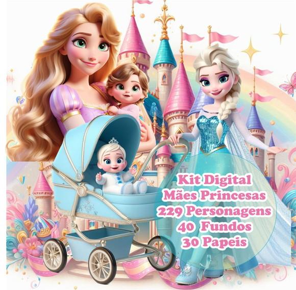 Kit Digital Dia das Mães Princesas