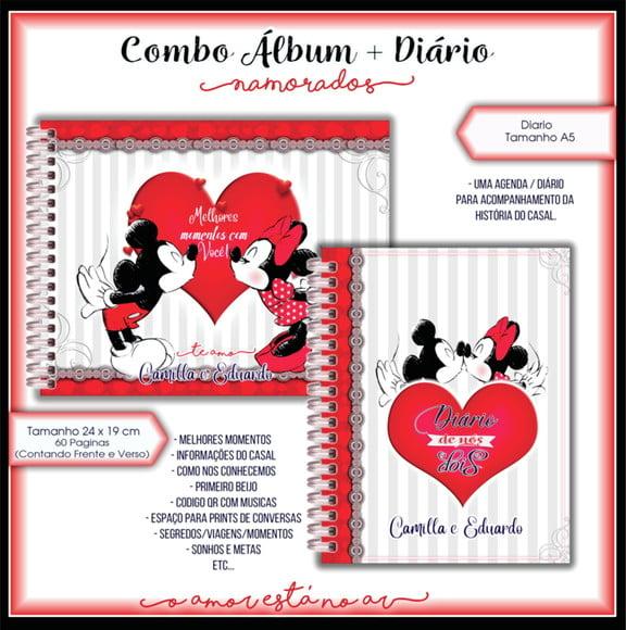 Kit Digital Dia dos Namorados MICKEY E MINNIE