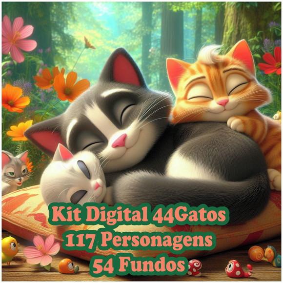 Kit Digital dos 44 Gatos