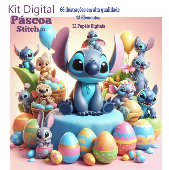Kit Digital Páscoa Lillo&stitch