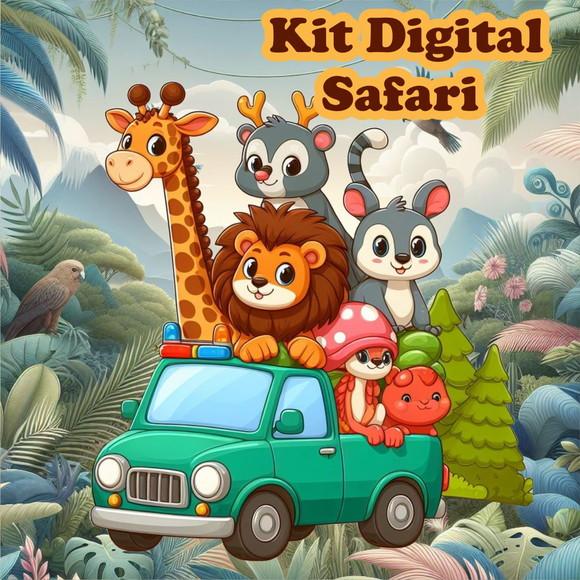 Kit Digital Safari Carros