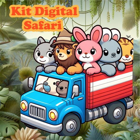 Kit Digital Safari Carros