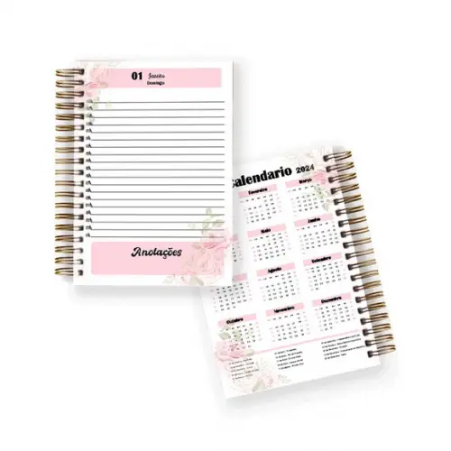 2 Miolos Agenda Floral 2023 Arquivo Digital