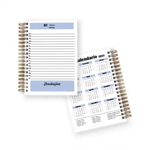 2 Miolos Azul Agenda 2023 Arquivo Digital