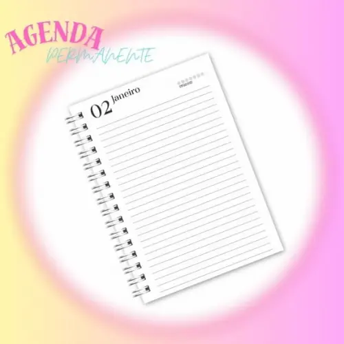 Agenda Permanente com Horas Arquivo Digital