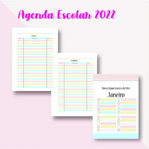 Arquivo Digital Agenda Escolar 2022
