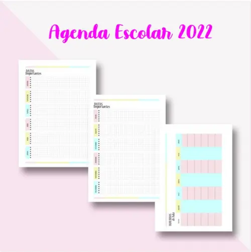 Arquivo Digital Agenda Escolar 2022