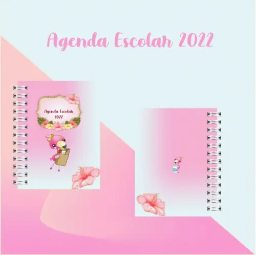 Arquivo Digital Agenda Escolar Flamingo 2022