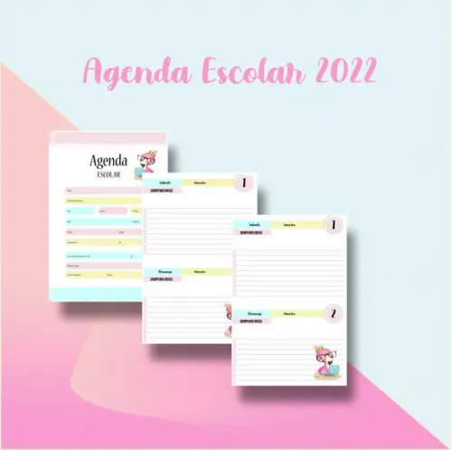 Arquivo Digital Agenda Escolar Flamingo 2022