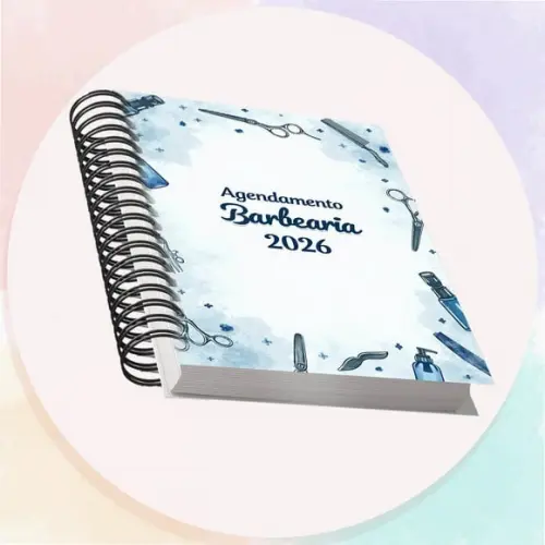 Arquivo Digital Agendamento Barbearia 2026 Azul