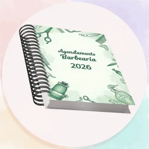 Arquivo Digital Agendamento Barbearia 2026 Verde
