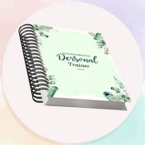 Arquivo Digital Agendamento Personal Trainer 2026 Verde