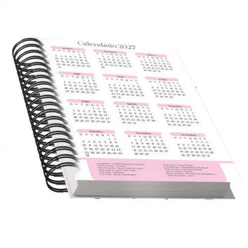Arquivo Digital Agendamento Personal Trainer 2026 Rosa