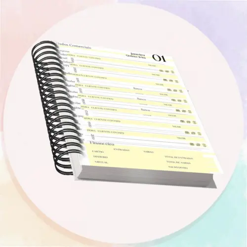 Arquivo Digital Agendamento Pilates 2026 Amarelo