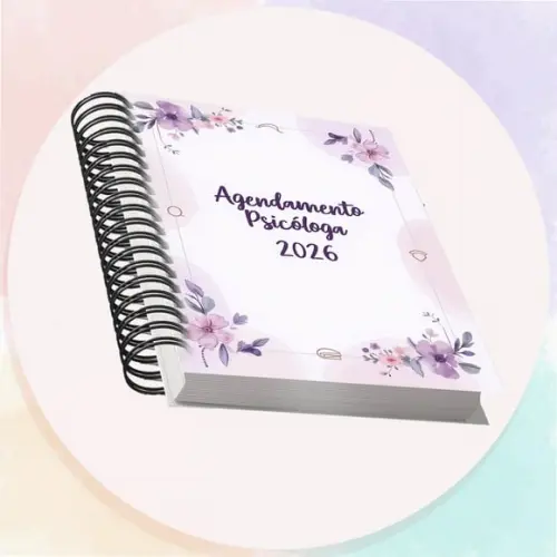 Arquivo Digital Coleção Psicóloga 2026 Lilás