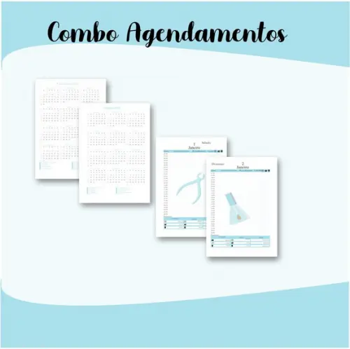 Arquivo Digital Combo Agendamento Manicure