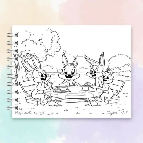Arquivo Digital Livro de Colorir Baby Looney Tunes