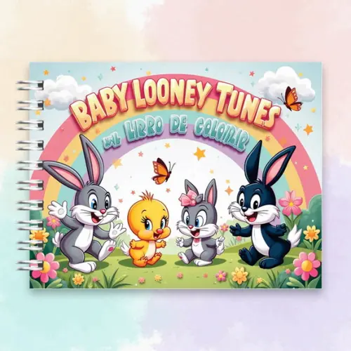 Arquivo Digital Livro de Colorir Baby Looney Tunes