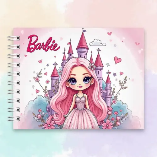 Arquivo Digital Livro de Colorir Barbie