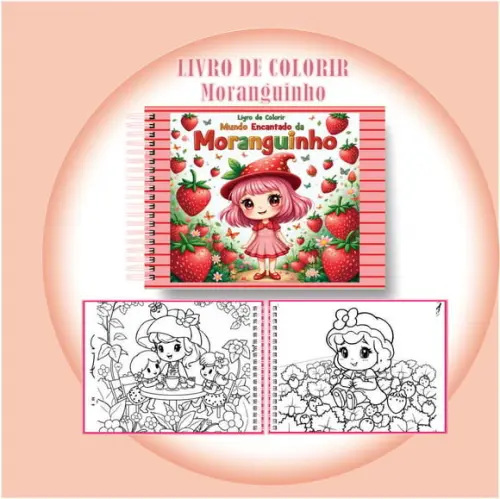Arquivo Digital Livro de Colorir Moranguinho