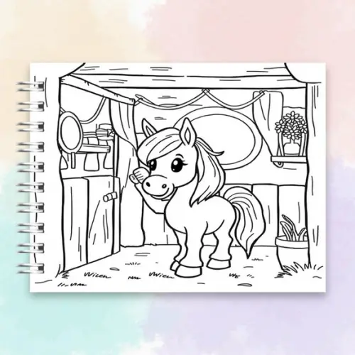 Arquivo Digital Livro de Colorir My Little Pony