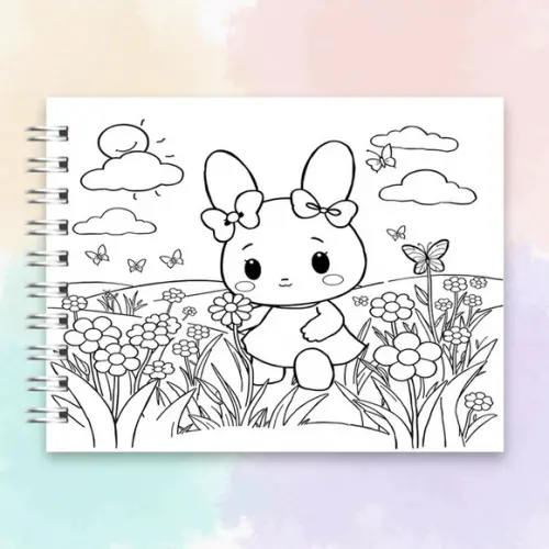 Arquivo Digital Livro de Colorir My Melody