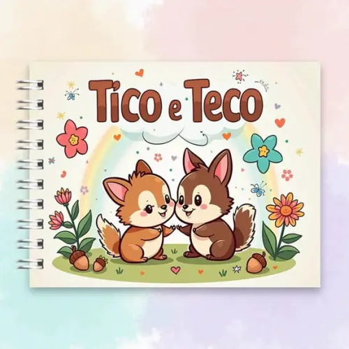 Arquivo Digital Livro de Colorir Tico e Teco