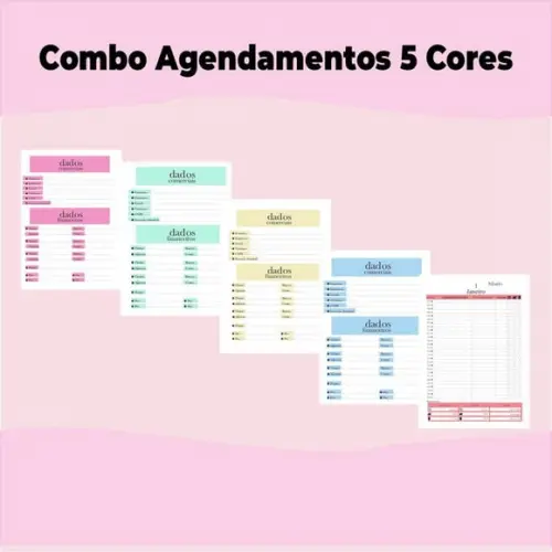 Arquivo Digital, Agendamento 5 Cores