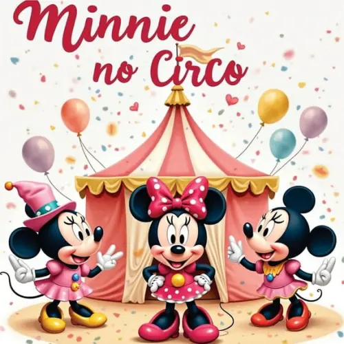 Arquivo Digital, Kit Digital Minnie no Circo 3d