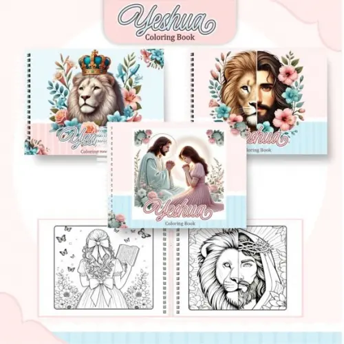 Arquivo Digital: Livro de Colorir ? Colorindo com Yeshua