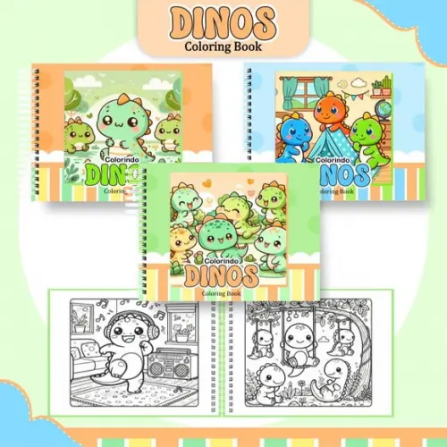 Arquivo Digital: Livro de Colorir ? Dino