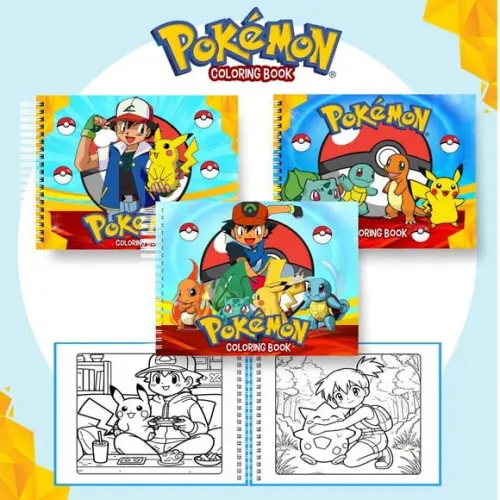 Arquivo Digital: Livro de Colorir ? Pokémon