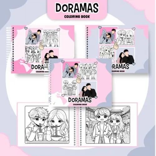 Arquivo Digital: Livro de Colorir Doramas