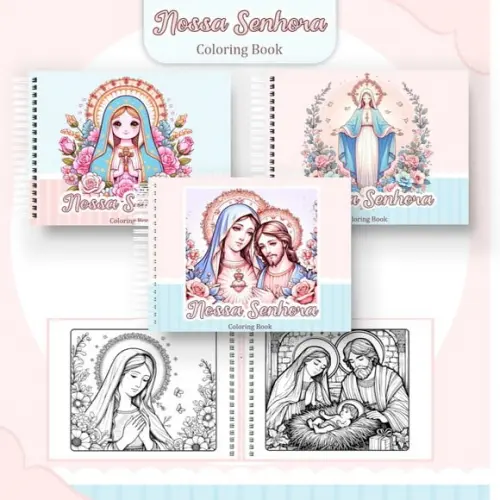 Arquivo Digital: Livro de Colorir Nossa Senhora