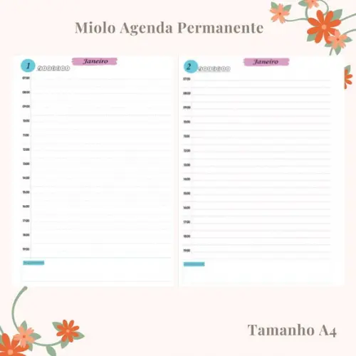 ARQUIVOS Agenda A4
