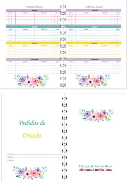 Caderno de Oração Arquivo Digital