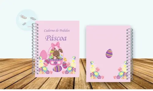 Caderno de Pedidos Páscoa Arquivo Digital