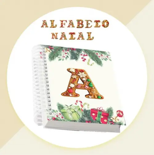 Coleção Capas Alfabeto Natal Arquivo Digital