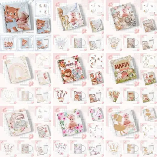 Combo Arquivo Folhas Extras de Caderneta e Livro Bb