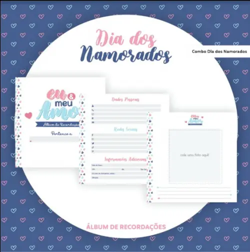Combo Lettering Dia dos Namorados Arquivos Digitais