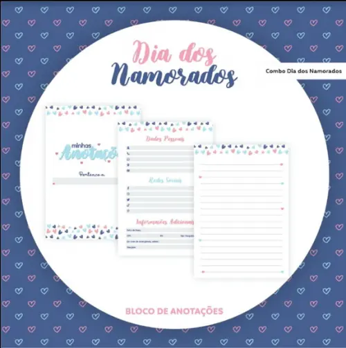 Combo Lettering Dia dos Namorados Arquivos Digitais