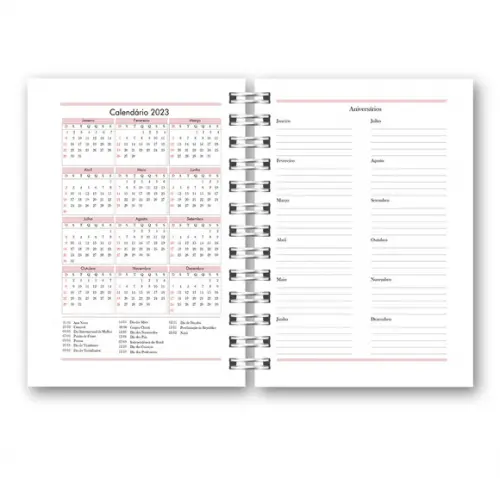 Kit com 2 Agendas 2022 Arquivo Digital