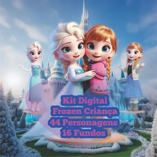 Kit Digital frozen Cute