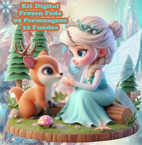 Kit Digital frozen Fada