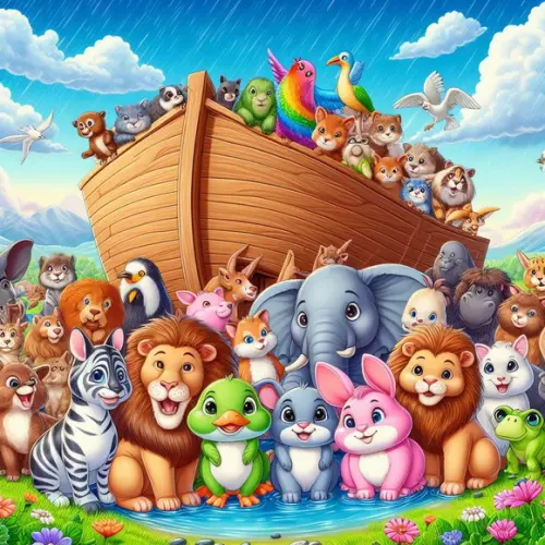 Kit Digital Arca de Noé